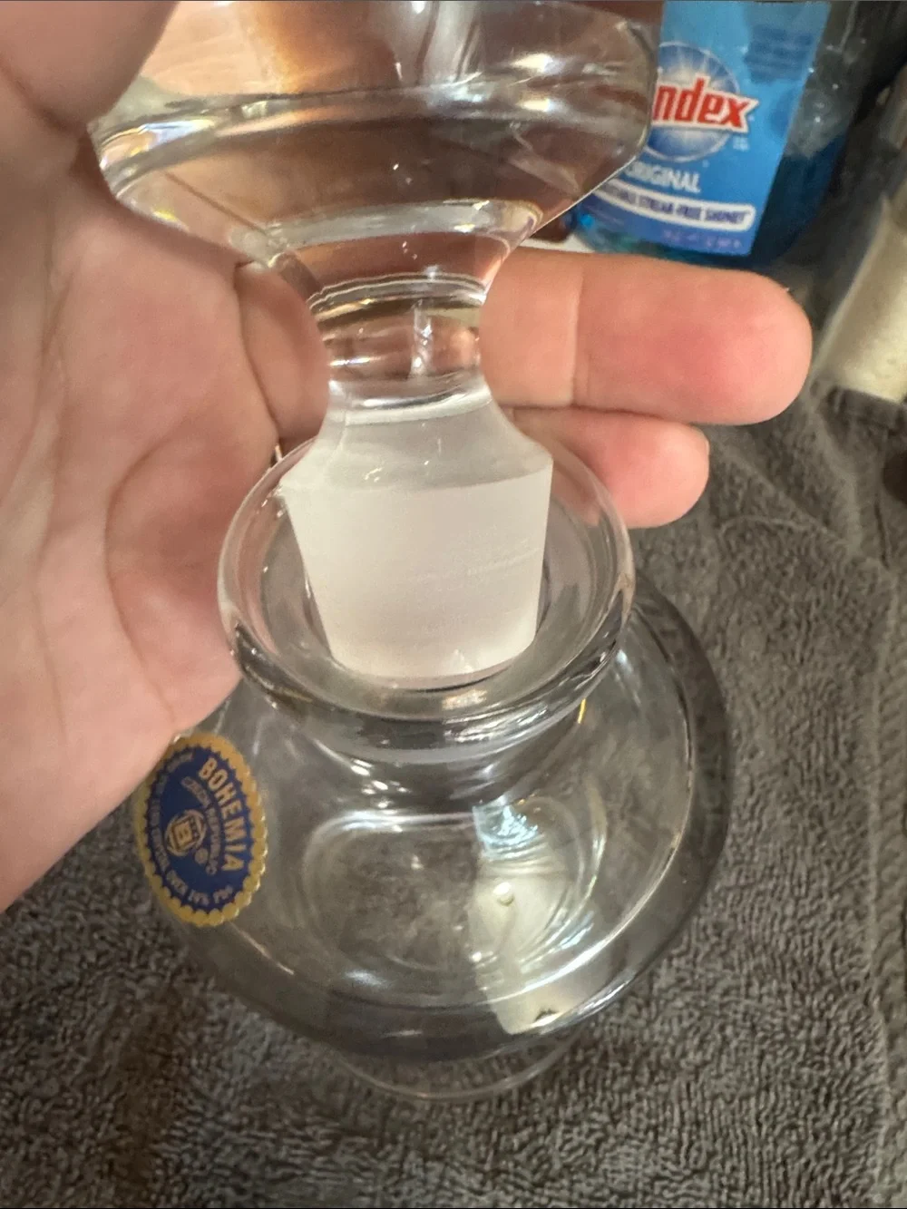 Clear Crystal Decanter - Clear